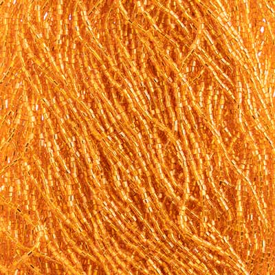 2-Cut 10/0 - SB02010S Orange cœur argenté · Preciosa rocaille||Preciosa Seedbead 2-Cut 10/0 - SB02010S Silverlined Orange
