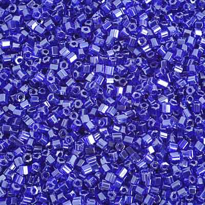 Preciosa Seedbead 2-Cut 10/0 - SB01010 Opaque Dark Blue Luster