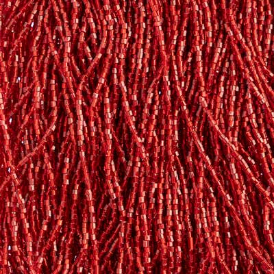 Preciosa Seedbead 2-Cut 10/0 - SB02011S Silverlined Light Red