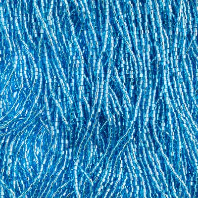 Preciosa Seedbead 2-Cut 10/0 - SB02013S Silverlined Aqua