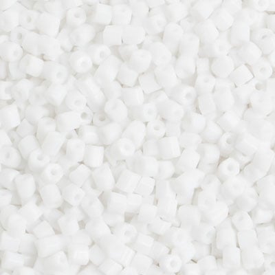 Preciosa Seedbead 2-Cut 10/0 - SB29347 Opaque White