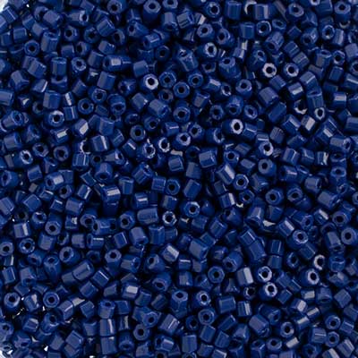 2-Cut 10/0 - SB29349 Blue royal opaque · Preciosa rocaille||Preciosa Seedbead 2-Cut 10/0 - SB29349 Opaque Royal Blue