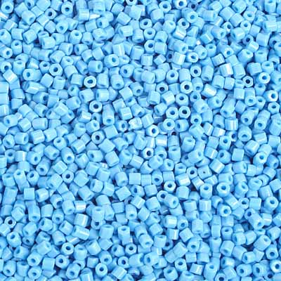 2-Cut 10/0 - SB29353 Blue opaque · Preciosa rocaille||Preciosa Seedbead 2-Cut 10/0 - SB29353 Opaque Blue