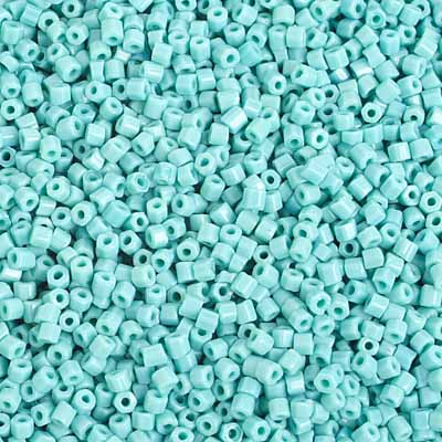 2-Cut 10/0 - SB29354S Turquoise opaque · Preciosa rocaille