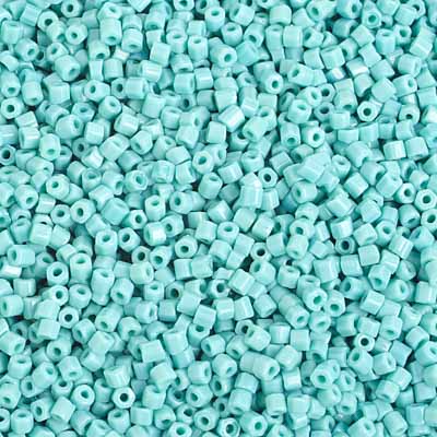 2-Cut 10/0 - SB29354 Turquoise opaque · Preciosa rocaille||Preciosa Seedbead 2-Cut 10/0 - SB29354 Opaque Turquoise