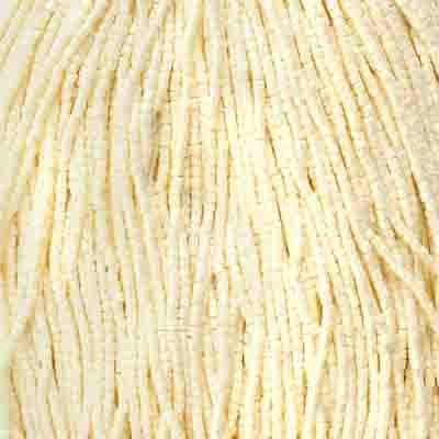 Preciosa Seedbead 2-Cut 10/0 - SB35370S Opaque Eggshell