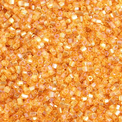 Preciosa Seedbead 2-Cut 10/0 - SB35372 Transparent Topaz AB