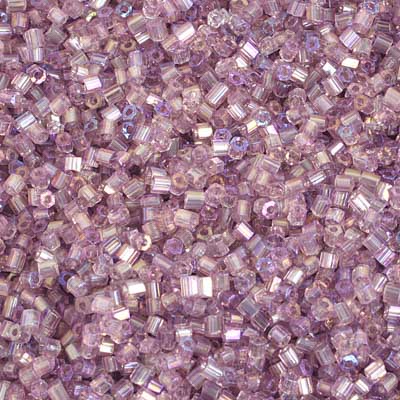 Preciosa Seedbead 2-Cut 10/0 - SB35373 Transparent Light Purple AB