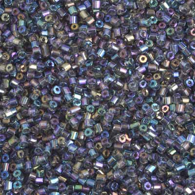 Preciosa Seedbead 2-Cut 10/0 - SB35376 Transparent Grey AB