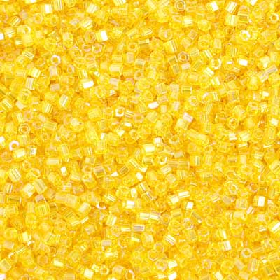 Preciosa Seedbead 2-Cut 10/0 - SB35380 Transparent Yellow AB