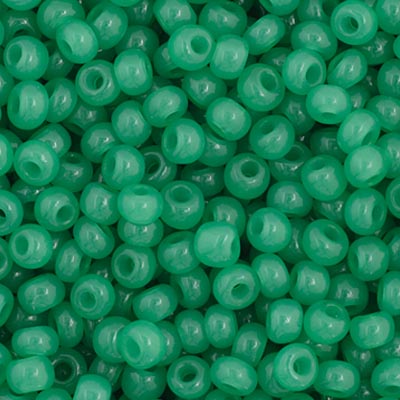 Preciosa Seedbead 11/0 - SB01011 Opaque Green