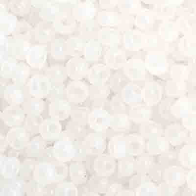 Preciosa Seedbead 11/0 - SB01012 Opaque White Opal