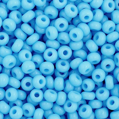 Preciosa Seedbead 11/0 - SB34907 Opaque Light Blue