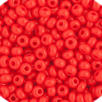 Preciosa Seedbead 11/0 - SB34912 Opaque Light Red