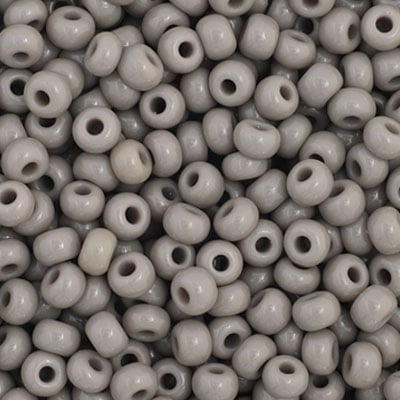 Preciosa Seedbead 11/0 - SB34927 Opaque Grey