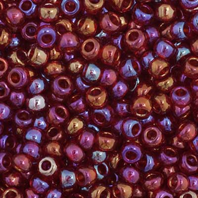 Preciosa Seedbead 11/0 - SB34953 Transparent Red AB