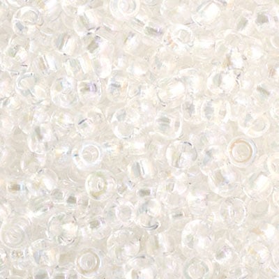 Preciosa Seedbead 11/0 - SB34954 Transparent Crystal AB