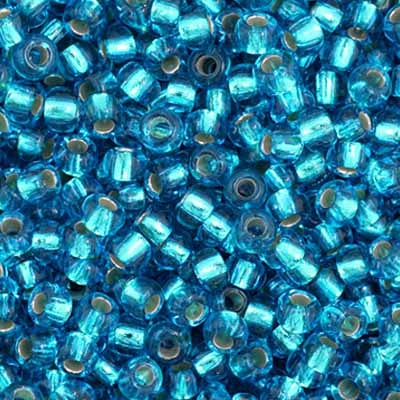 Preciosa Seedbead 11/0 - SB34974 Silverlined Dark Aqua