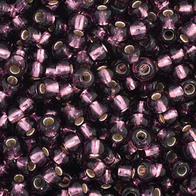 Preciosa Seedbead 11/0 - SB34975 Silverlined Purple