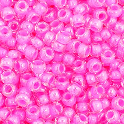 Preciosa Seedbead 11/0 - SB34993 Colorlined Rose