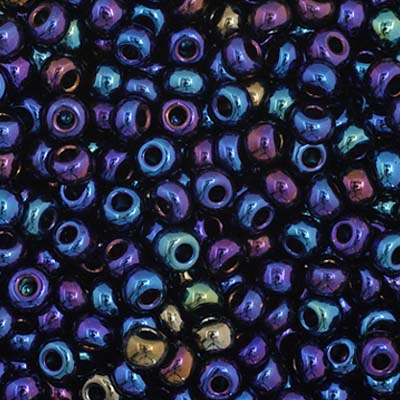 Preciosa Seedbead 11/0 - SB35030 Opaque Navy Blue AB