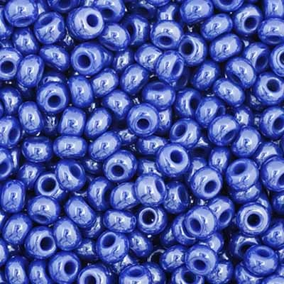 Preciosa Seedbead 11/0 - SB35035 Opaque Royal Blue Luster