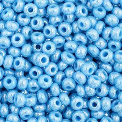 Preciosa Seedbead 11/0 - SB35041 Opaque Blue Luster