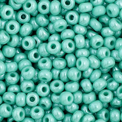 Preciosa Seedbead 11/0 - SB35042 Opaque Turquoise Luster