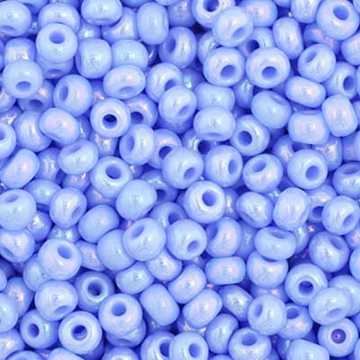 Preciosa Seedbead 11/0 - SB35059 Opaque Light Blue AB