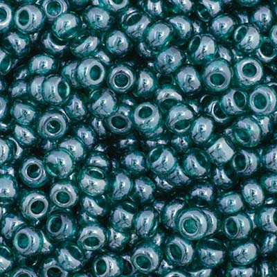 Preciosa Seedbead 11/0 - SB35065 Transparent Teal Luster