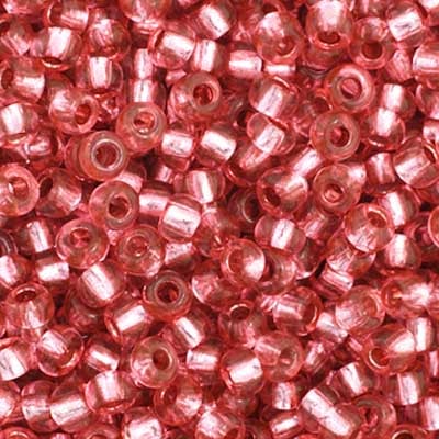 Preciosa Seedbead 11/0 - SB35066 Silverlined Pink Dyed