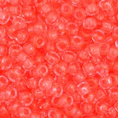 Preciosa Seedbead 11/0 - SB40010 Transparent Dark Rose Dyed