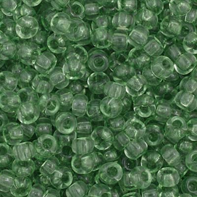 Preciosa Seedbead 11/0 - SB40012 Transparent Light Green Dyed