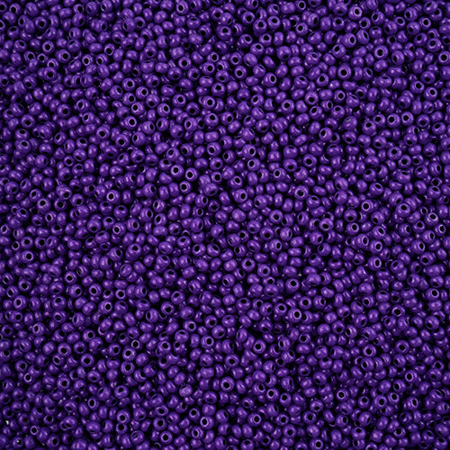 Preciosa Seedbead 11/0 - SB43116 Chalk Terra Intensive Purple