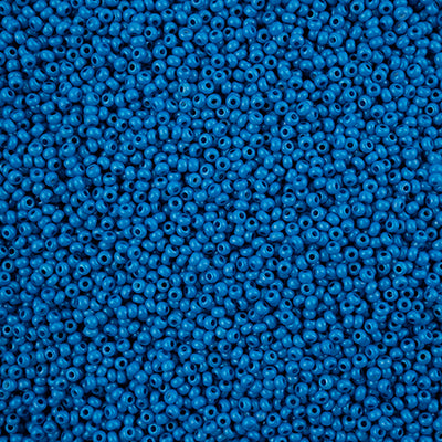 Preciosa Seedbead 11/0 - SB43117 Chalk Terra Intensive Blue