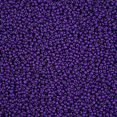 Preciosa Seedbead 11/0 - SB43127 Chalk Terra Intensive Purple Matt