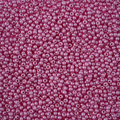 Preciosa Seedbead 11/0 - SB43151 Chalk PermaLux Dyed Violet