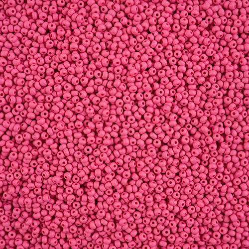 11/0 - SB43172 Fuchsia mat permalux chalk · Preciosa rocaille