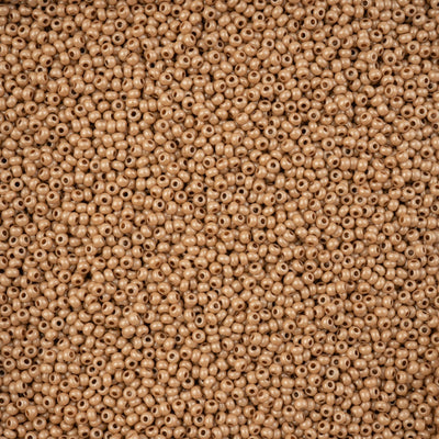 11/0 - SB43232 Brun nacré lustrée terra opaque · Preciosa rocaille