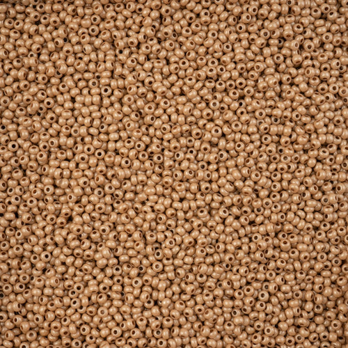 11/0 - SB43232 Brun nacré lustrée terra opaque · Preciosa rocaille