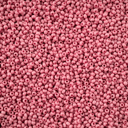 11/0 - SB43238 Old pink Chalk dyed Solgel · Preciosa Seed Beads