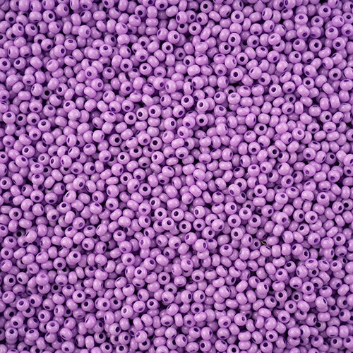 11/0 - SB43242 Grape Chalk dyed Solgel · Preciosa Seed Beads