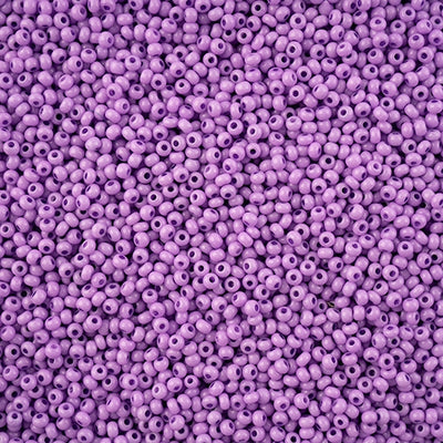 11/0 - SB43242 Grape Chalk dyed Solgel · Preciosa Seed Beads