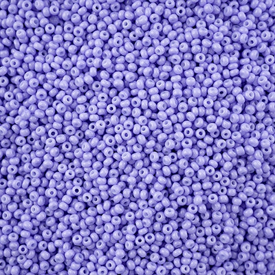 11/0 - SB43243 Violet Chalk dyed Solgel · Preciosa Seed Beads