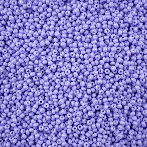 11/0 - SB43243 Violet Chalk dyed Solgel · Preciosa Seed Beads