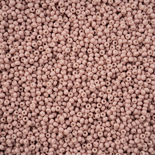 11/0 - SB43254 Ash pink Chalk dyed Solgel · Preciosa Seed Beads