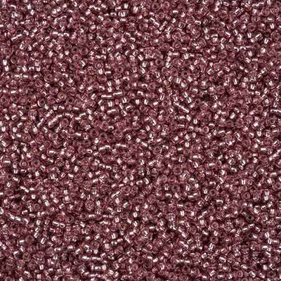 11/0 - SB43286 Silverlined Plum Solgel · Preciosa Seed Beads