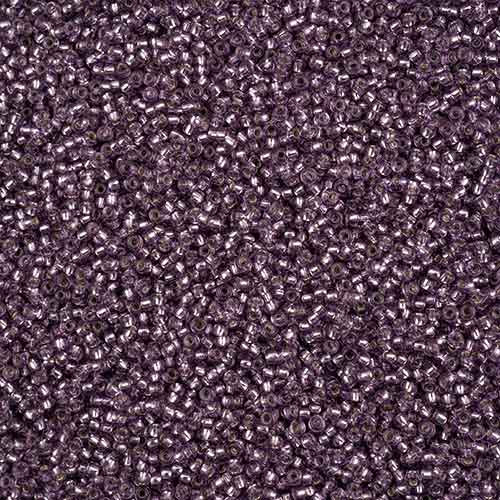 11/0 - SB4328r Silverlined Orchid Solgel · Preciosa Seed Beads