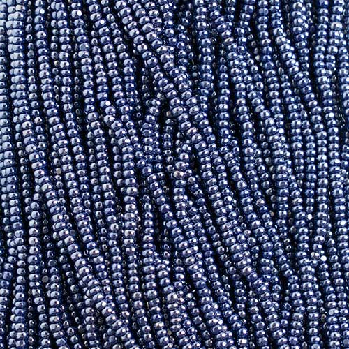 Preciosa Seedbead Charlotte 11/0 - SB7039SH Opaque Blue Luster