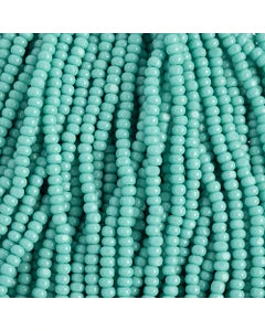 Preciosa Seedbead Charlotte 11/0 - SB7022SH Opaque Turquoise